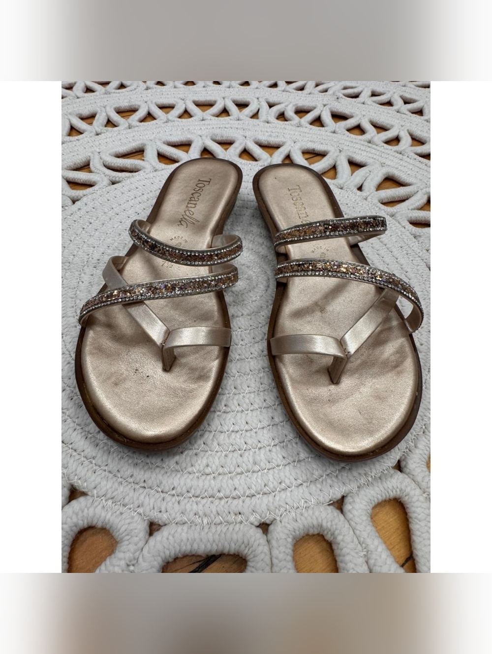 Tonello Women's Gold Sandals